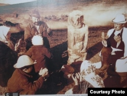 Төлөмүш Океевдин “Бакайдын жайыты” тасмасынан алынган кадр