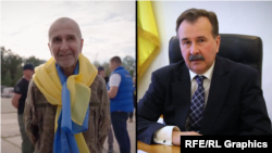 Так Володимир Миколаєнко виглядав після звільнення із російського полону, а таким він був до того, як його схопило ФСБ