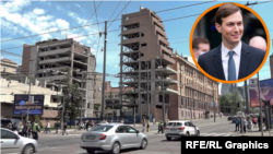 Джаред Кушнер (во врезке) объявил о намерении построить отель стоимостью полмиллиарда долларов в Белграде