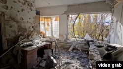 Наслідку російського обстрілу дитячої обласної лікарні, Херсон, 29 жовтня 2025 року