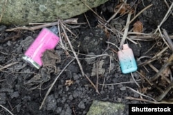 Выброшенные электронные сигареты