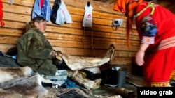 Ханты-Манси аймагындагы жергиликтүү этностук азчылыктын өкүлдөрү