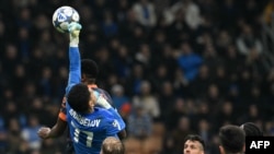 Темирлан Анарбеков "Интер Милан" менен беттеште. Ноябрь, 2025-жыл