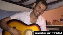 turkmenistan. allashov khudayberi. rfer/rl turkmen service journalist