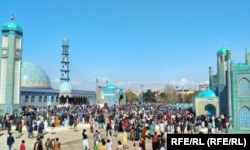 Мазари-Шариф шаары. Архивдик сүрөт.