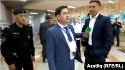 Азат Бадранов һәм Фаил Алчынов, 2019 елда Башкорт корылтае утырышы алдыннан 