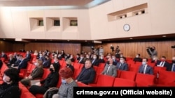 Заседание российского парламента Крыма, 19 февраля 2021 года