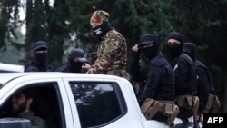 Бойцы проправительственных сил в провинции Тартус. 9 марта 2025 года