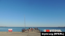 Причал на набережной Керчи, архив