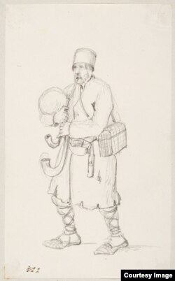 Дудар, мастак Артур Бартэлс, ​1850