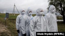 Вучэньні каля Беларускай АЭС, кастрычнік 2019 году