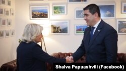 Эдит Эстрелла и Шалва Папуашвили