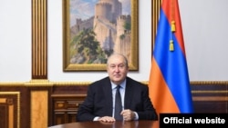 ՀՀ նախագահ Արմեն Սարգսյան, նոյեմբեր, 2020թ.