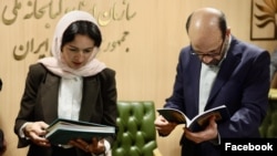 ՀՀ ԿԳՄՍ նախարարն ու ԻԻՀ ազգային գրադարանի և արխիվի կազմակերպության ղեկավարը, սեպտեմբեր, 2025թ․