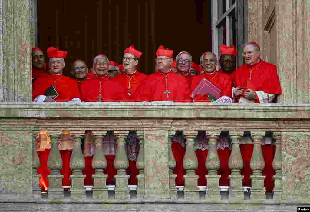 Кардыналы пасьля канкляву 
