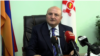 Armenia - Gyumri Mayor Vartan Ghukasian gives a press conference, October 1, 2025.