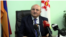Armenia - Gyumri Mayor Vartan Ghukasian gives a press conference, October 1, 2025.