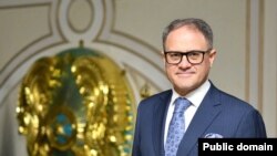 Посол Казахстана в Бельгии Роман Василенко, представитель Казахстана в ЕС и НАТО