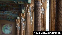 Чайхану украшали орнаменты в национальном стиле