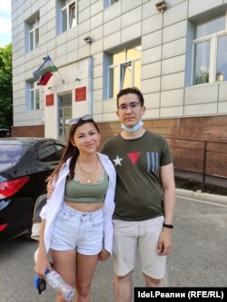 Наилә Сәетова һәм Аким Сәетов. 2021 елгы фото.