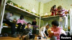An orphanage in the Russian city of Rostov-on-Don. The influx of Ukrainian children to Russian orphanages has put extra strain on an already stretched social welfare system. (file photo)