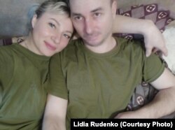 Лідія Руденко з чоловіком Сергієм Руденком