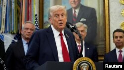 Президент США Дональд Трамп. Білий дім. Вашингтон. 30 вересня 2025 року