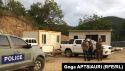 ჩორჩანის საგუშაგო 2019 წლის აგვისტოში ააშენეს, ტყეში გზის გაყვანის შემდეგ.