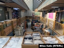 One of many Chinese-owned stores in Belgrade.