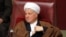 Iran -- Former Iranian president and head of Iran's Assembly of Experts, Akbar Hashemi Rafsanjani, attends a meeting of the top clerical body in Tehran, March 08, 2011