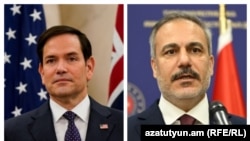 ԱՄՆ պետքարտուղար Մարկո Ռուբիո, Թուրքիայի արտգործնախարար Հաքան Ֆիդան, արխիվ
