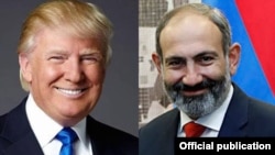 ԱՄՆ նախագահի թեկնածու Դոնալդ Թրամփը և ՀՀ վարչապետ Նիկոլ Փաշինյանը