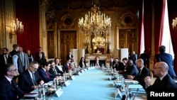 Minsters of Foreign Affairs meet in Paris, April 17, 2025