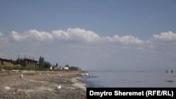 Узбережжя Азовського моря в Генічеську, вересень 2022 року