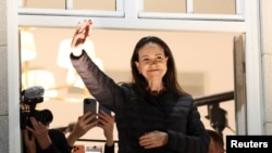 Нобелдин Тынчтык сыйлыгынын лауреаты Мария Мачадо Ослодо. 