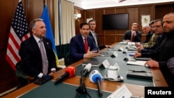 ABŞ dövlət katibi Marko Rubio, xüsusi elçi Stiv Uitkoff və Cared Kuşner Floridada Ukrayna nümayəndə heyəti ilə görüşür.