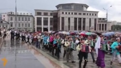 "Уйнагыз гармуннар"да 600ләп гармунчы, җырчы, биюче катнашты