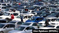 Авторынок в Бишкеке. 