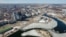 Менск, здымак з дрону
