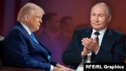 Колажи Трамп ва Путин
