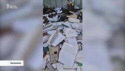 Ош: Көчөдө чачылган документтер үчүн ким жооптуу? 