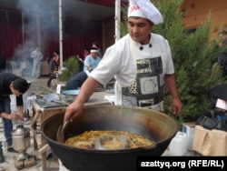 Фестиваль плова в Шымкенте, 2014 г.