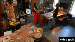 Майстерня Рустема Скибіна у Києві, серпень 2025 року