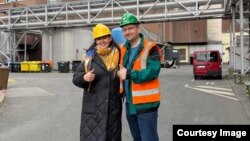 Журналистка из Казахстана Ольга Лихограй на самом крупном заводе по сжиганию мусора в Чехии