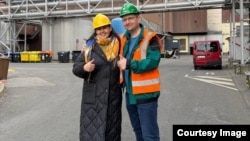 Журналистка из Казахстана Ольга Лихограй на самом крупном заводе по сжиганию мусора в Чехии