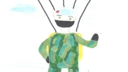 Рисунок "Генерал" Марии Пянтиной, 10 лет, Ломоносовская гимназия