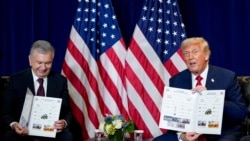 Шавкат Мирзиёев встретился с Дональдом Трампом