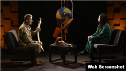 Тимур Баротов у студії Радіо Свобода. Київ, жовтень 2025 року