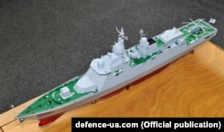 Модель корвета проєкту 58250