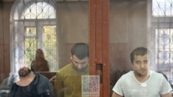 Imagine din timpul procesului legat de atacul terorist de la Crocus. Rusia spune că a fost pus la cale de miltanți islamiști.